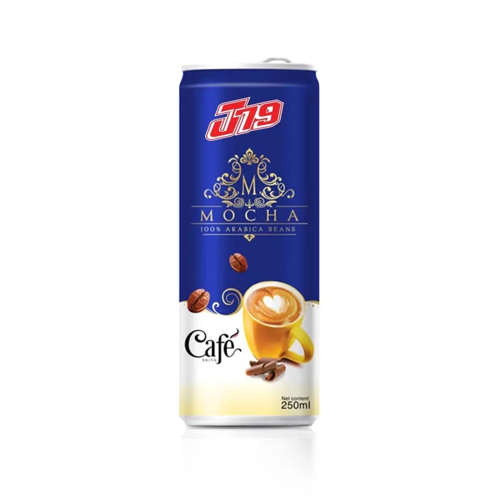 250ml J79 Mocha Coffee drink Arabica — original product packaging