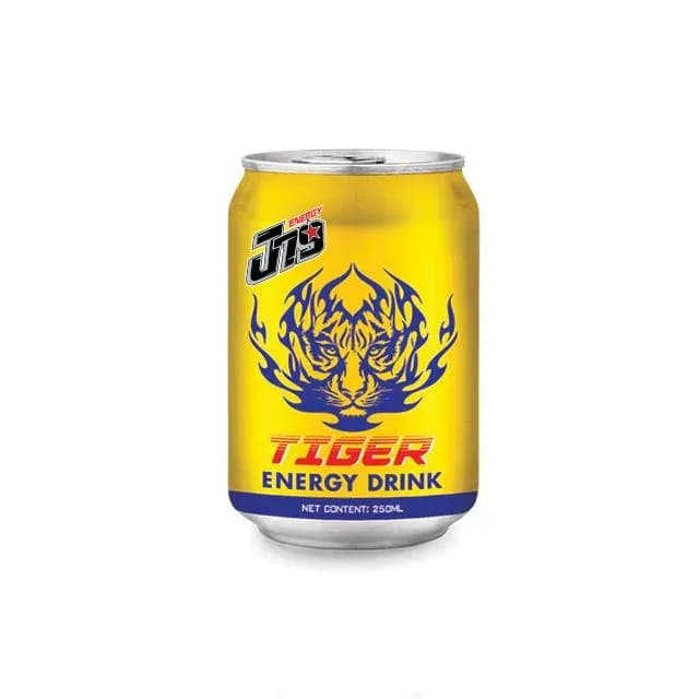 J79 250 Tiger Energy drink — original product packaging