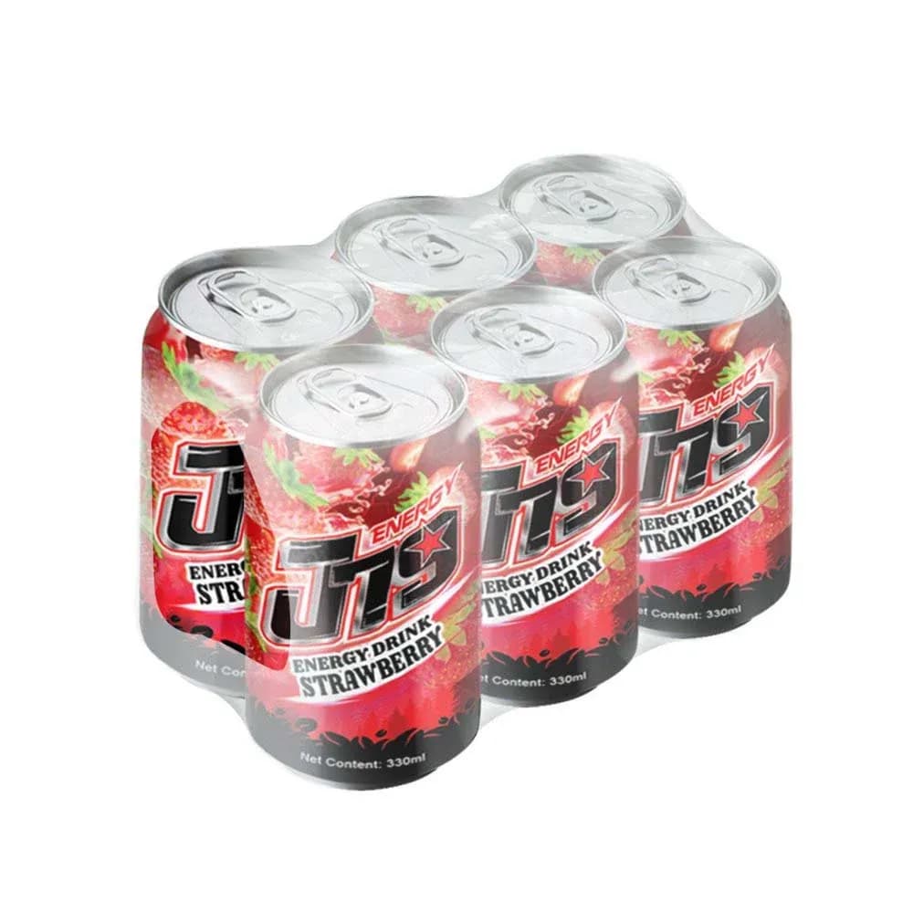 330ml J79 Strawberry Red Energy drink — original product packaging