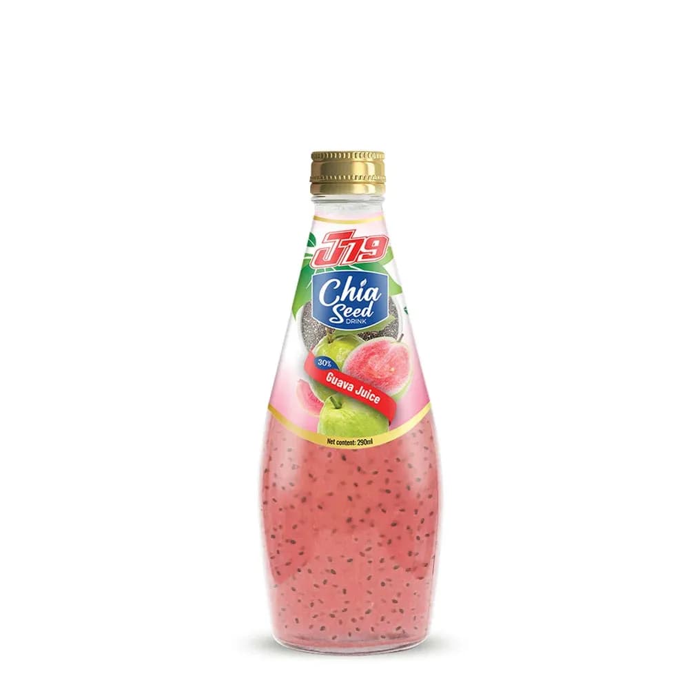 290ml J79 Chia seed drink with GUava juice — original product packaging