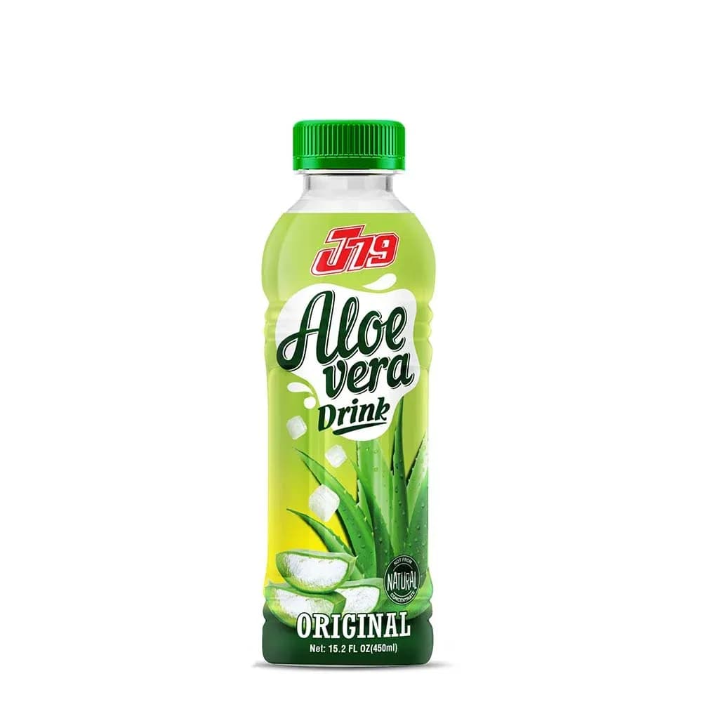 450ml J79 Original Aloe Vera Drink — original product packaging