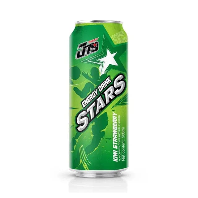 500ml J79 Stars Energy drink with Kiwi Strawberry — original product packaging