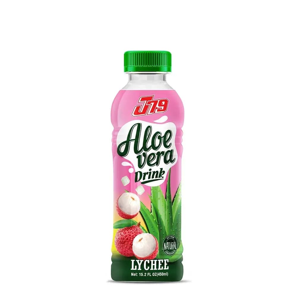 450ml J79 Aloe Vera Drink with Lychee juice — original product packaging