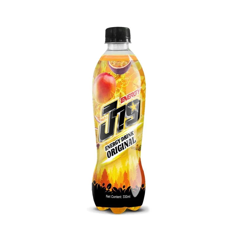 330ml J79 Original Energy drink — original product packaging