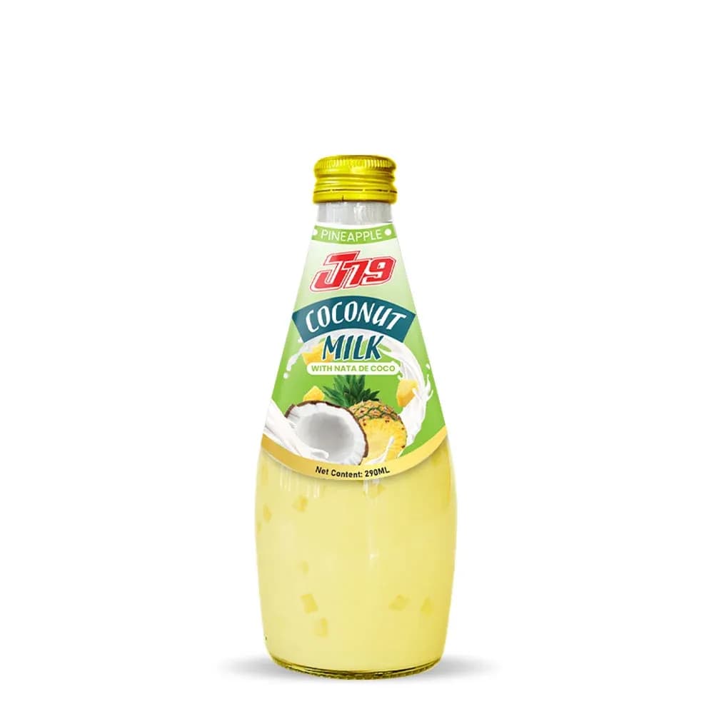 290ml J79 Pineapple Coconut milk with Nata de coco — original product packaging