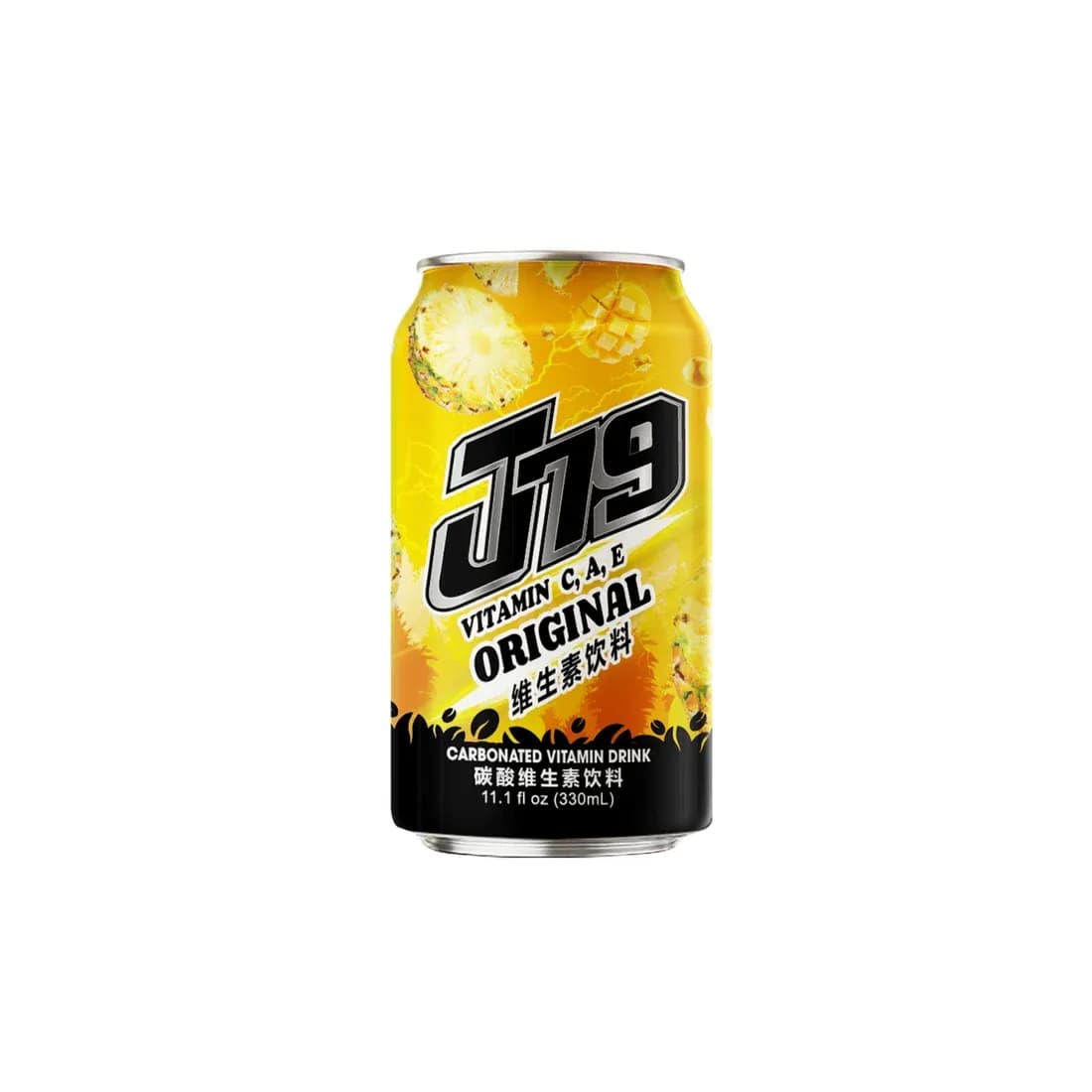 330ml J79 Original Energy drink Enrich Vitamin CKE Carbonated vitamin drink 1 scaled — original product packaging