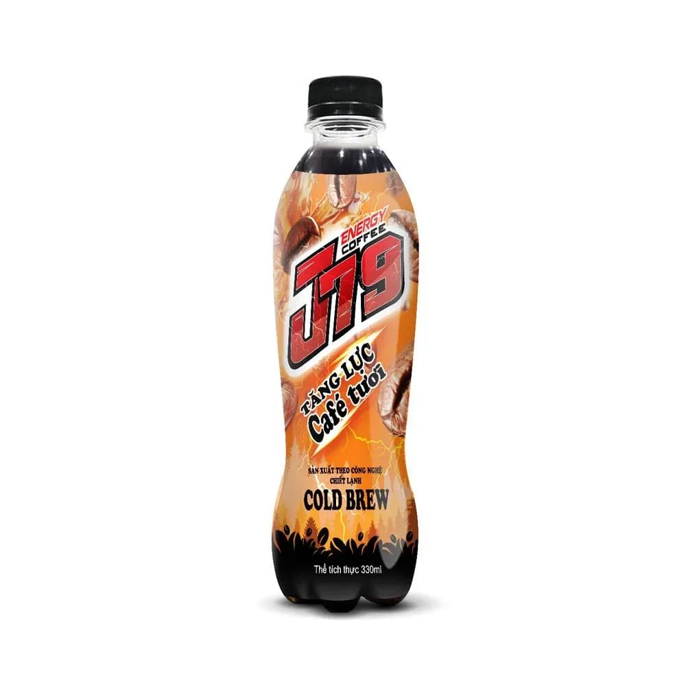 330ml J79 Bottle J79 Cold Brew Coffee Energy Drinks — original product packaging