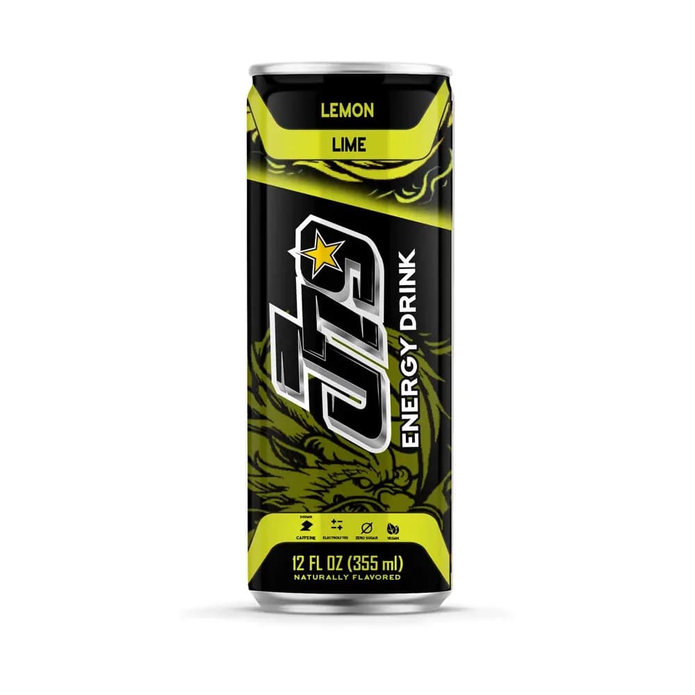 12 fl oz J79 Healthy Energy Drink Lemon Lime Zero Sugar Caffeine Enhanced Hydration — original product packaging