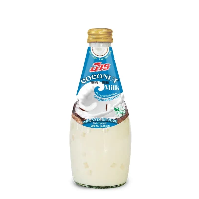 290ml Coconut milk drink with Nata de coco J79 — original product packaging