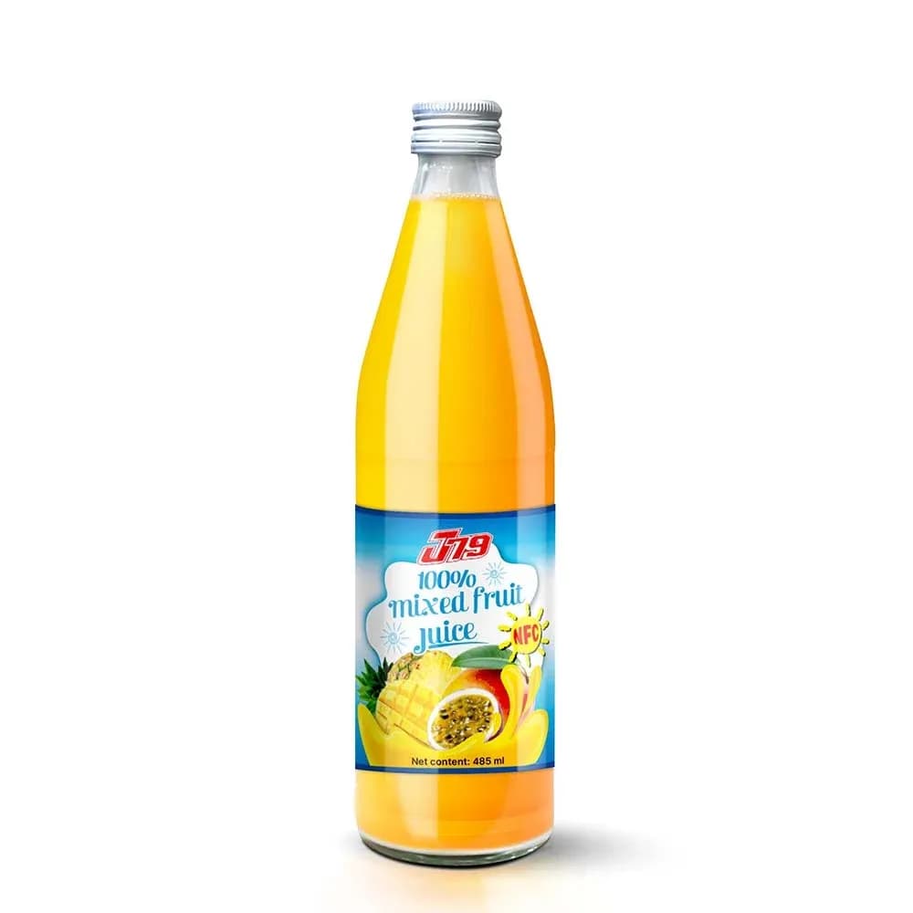 Mixed fruit juice drink Mango Pineapple Passion Fruit J79 — original product packaging