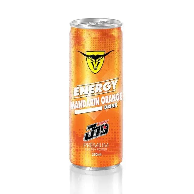 J79 250ml Energy Drink Mandarin Orange — original product packaging