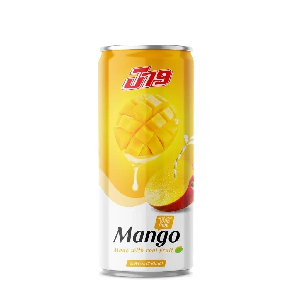 240ml Mango juice drink with pulp J79 — original product packaging