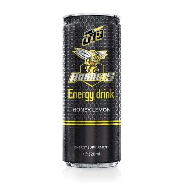 J79 Energy drink honey lemon 320ml — original product packaging