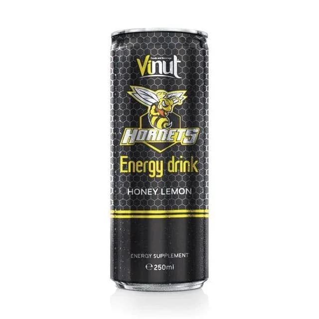 J79 Energy drink honey lemon 250ml — original product packaging