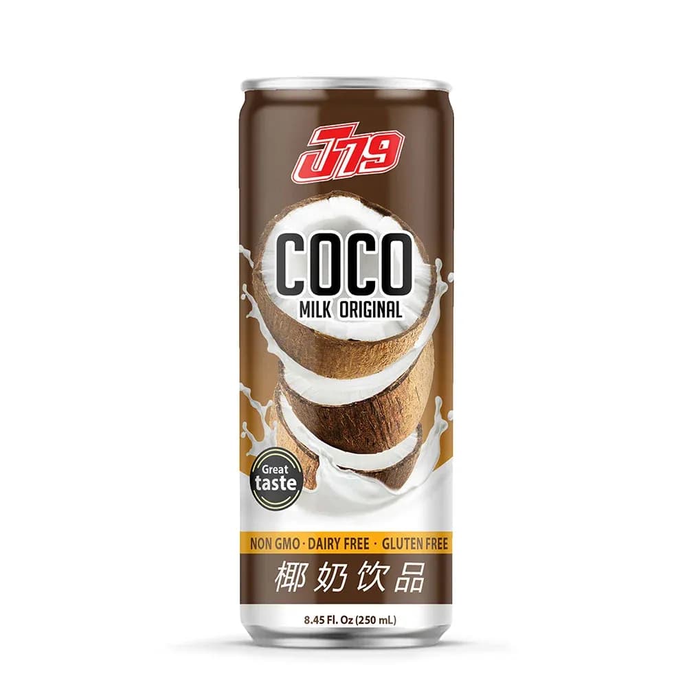 250ml Original Coconut milk J79 — original product packaging
