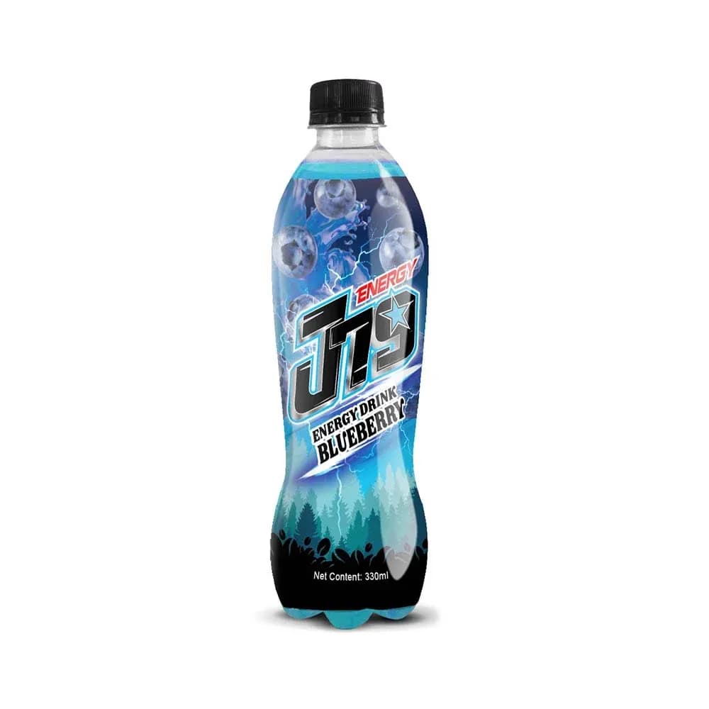 330ml J79 Energy drink with Blueberry — original product packaging